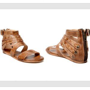 Sold!! Bed Stu Tan Leather Artemis Sandals